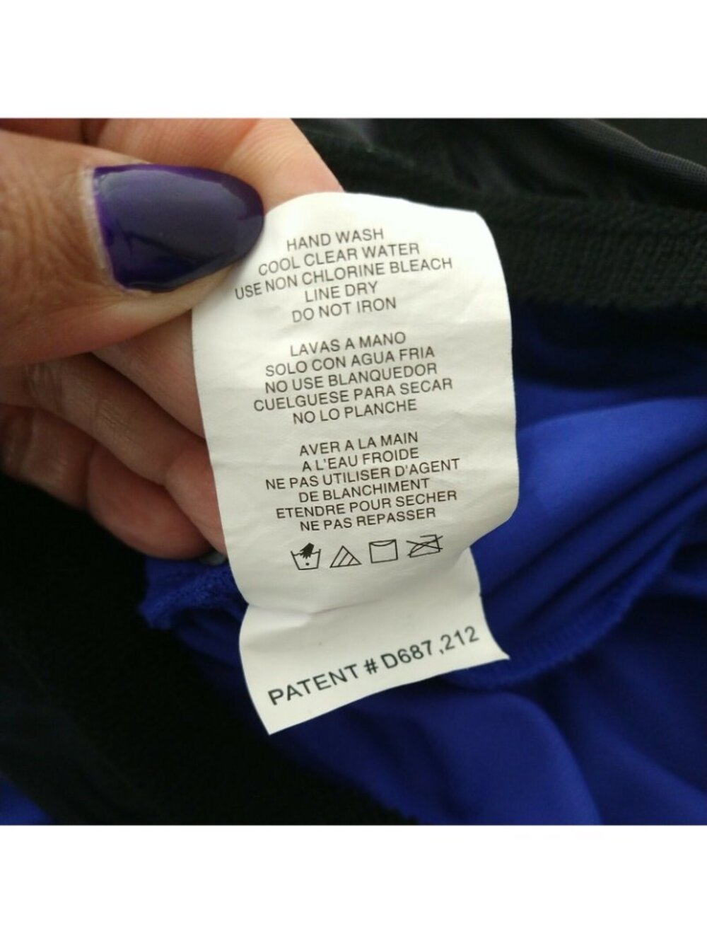 MagicSuit Layered Tankini Swim Top Women Size 8 Blue Padded V-Neck Vacation - Picture 7 of 8